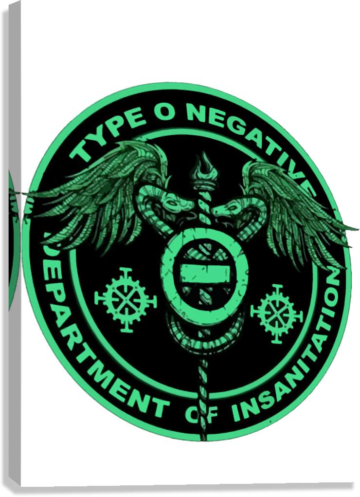Type O Negative 19 Canvas Print