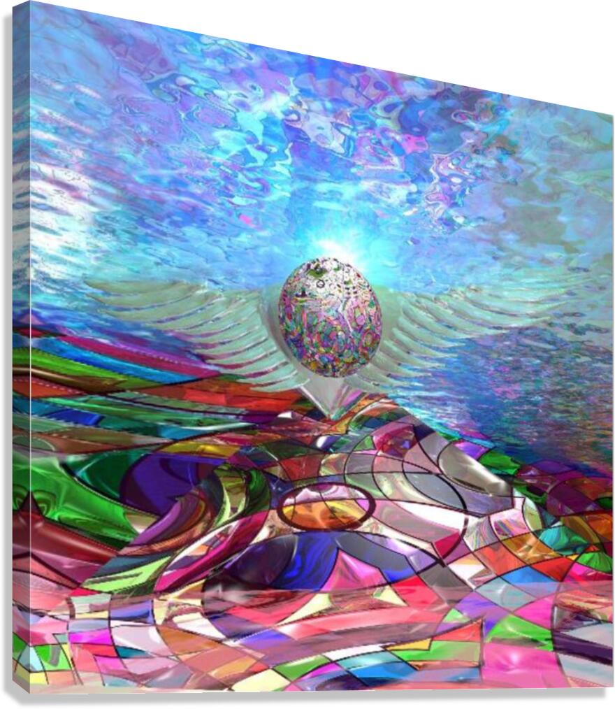  Icarus Rising Canvas Print
