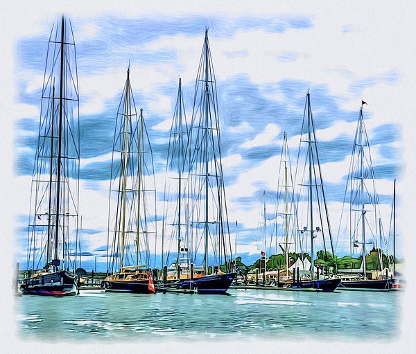 Masts Newport SK by JANIce