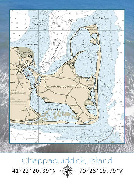 Chappaquiddick Island Print