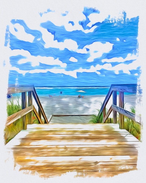 Beach Access 68 by JANIce