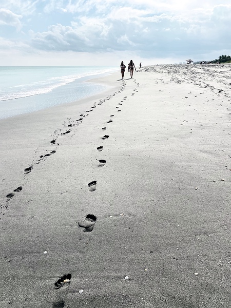 Walk on the Beach by JANIce