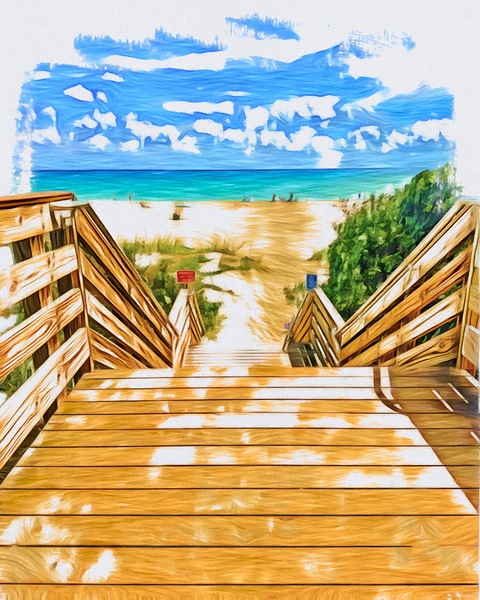Beach Access 23 by JANIce