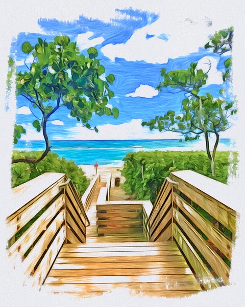 Beach Access 50 Téléchargement Numérique