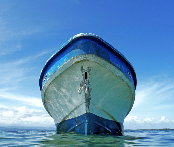 Blue Tin Boat Digital Download