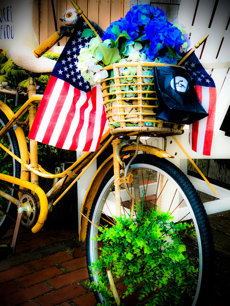 Patriotic Bicycle Digital Download