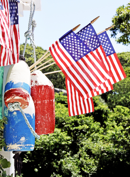 Flags  Bouys by JANIce