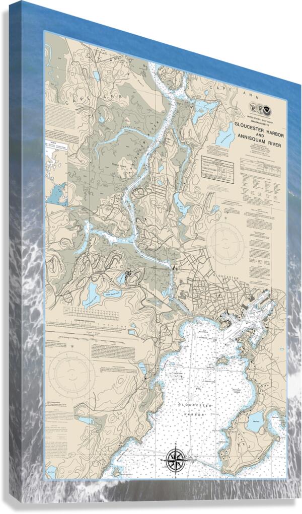 Gloucester Harbor I Canvas Print