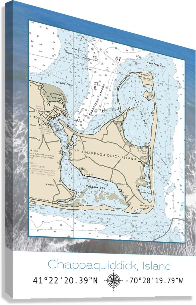 Chappaquiddick Island Canvas Print