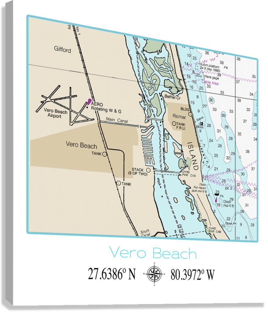 Vero Beach FL I Canvas Print