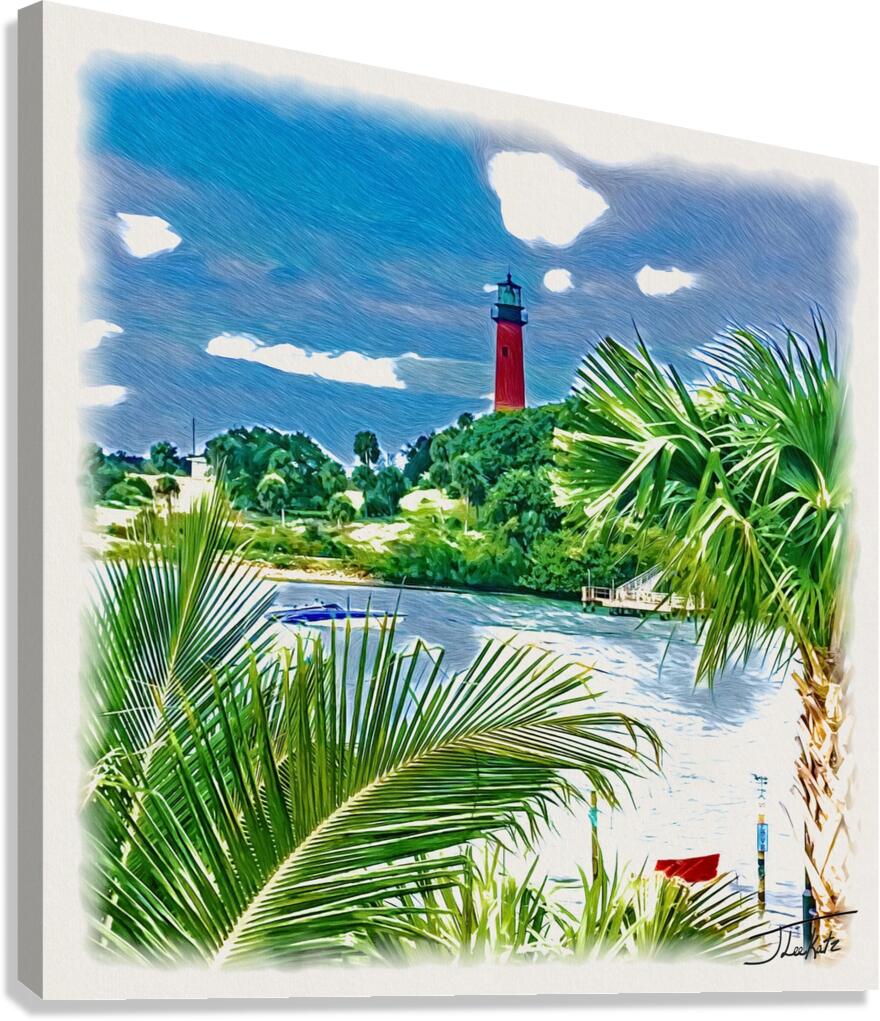 Jupiter Lighthouse Canvas Print
