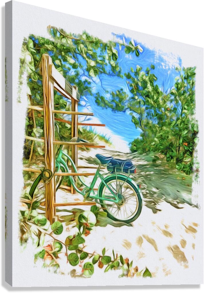 Beach Access 69 Canvas Print