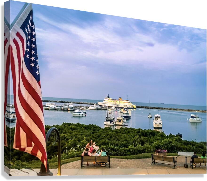 Water Front Canvas Print
