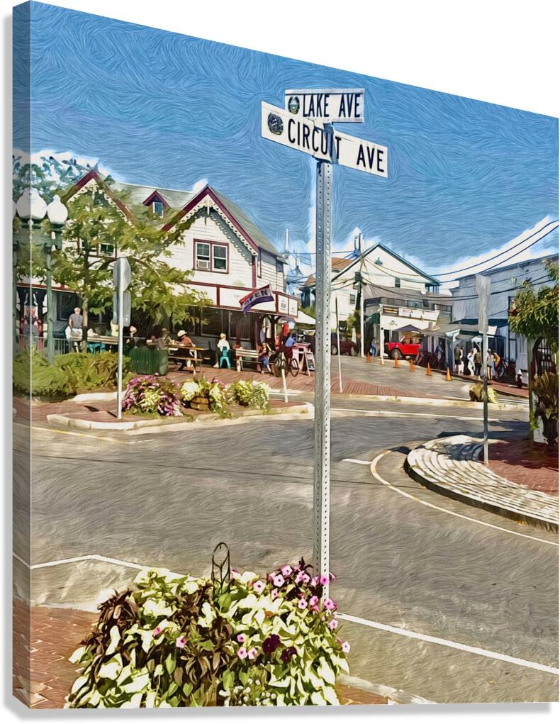 Circuit Ave Canvas Print