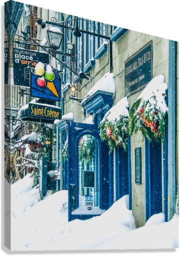 Old Quebec Canvas Print