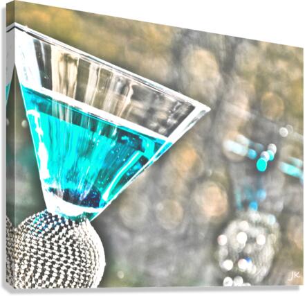 Blue Martini.Jpg Canvas Print