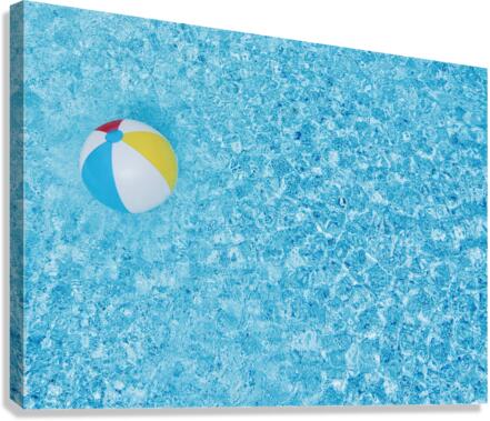 Poolside Canvas Print