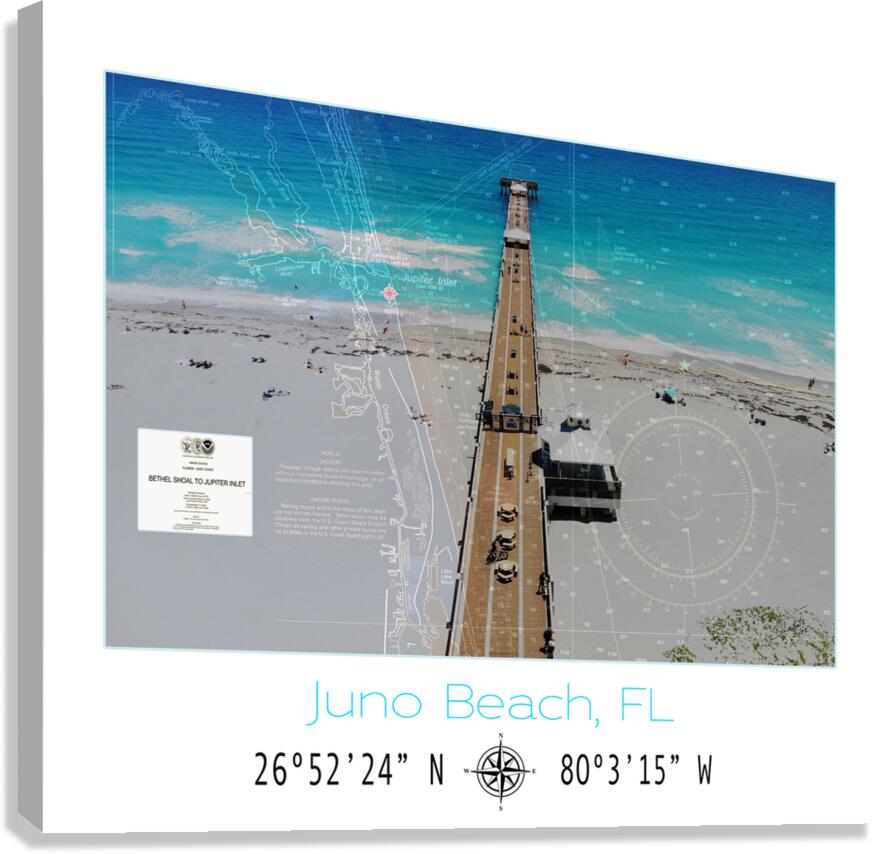 Juno Pier Canvas Print