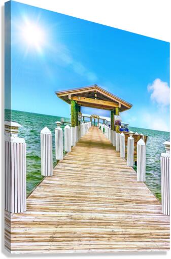 IslaDock Canvas Print