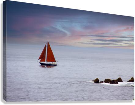 Kenebunk Sail Canvas Print