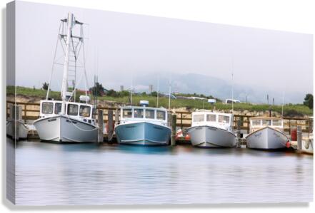 ScallopBoats Canvas Print