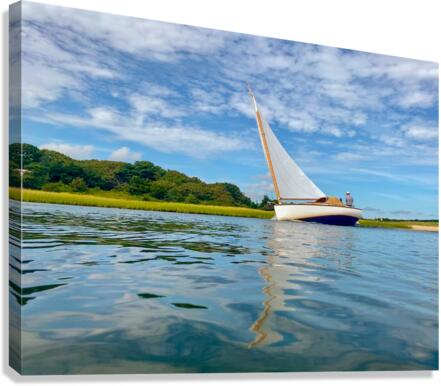 Sail Reflection Canvas Print