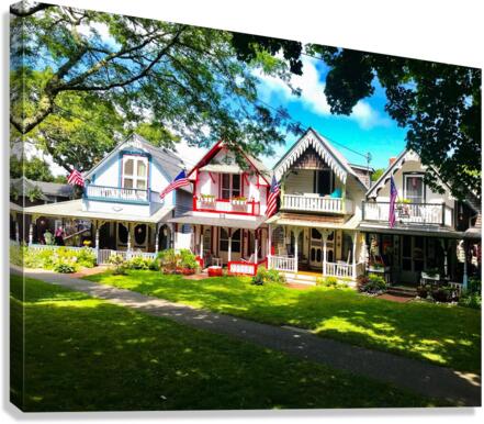 Ginger Bread Houses Canvas Print