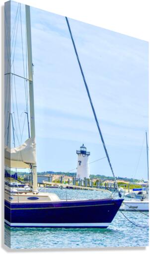 Sail Lighthouse Canvas Print