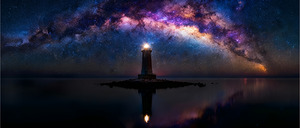 Beacon Under the Milky Way