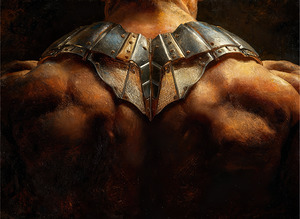 Strength of the Warrior — Armored Back in Shadow