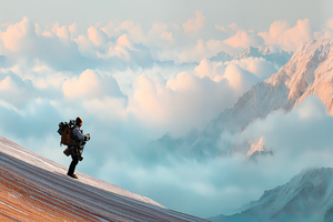 Above the Clouds One Step Higher