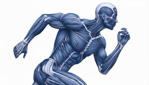 Cobalt Sprint — Muscular Anatomy in Motion