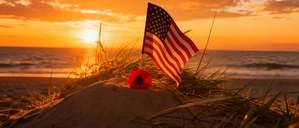 Dune Tribute at Sunset