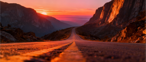 Last Light on the Long Road