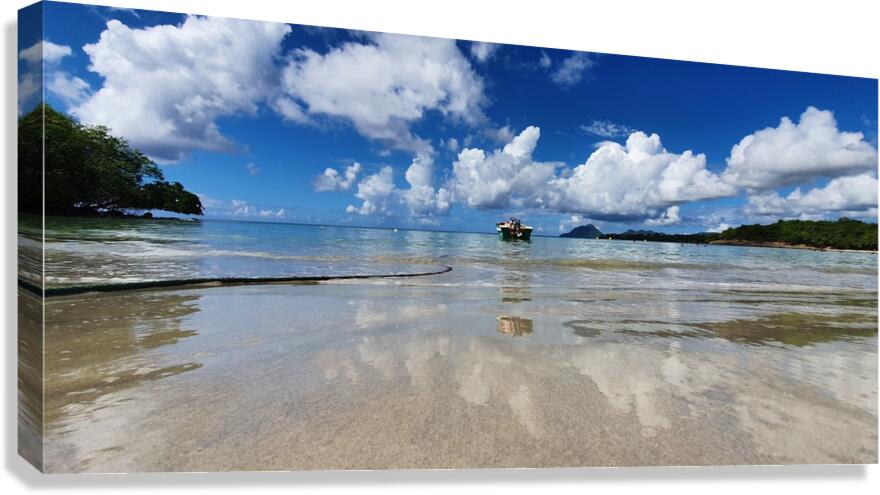 day seaside Canvas Print