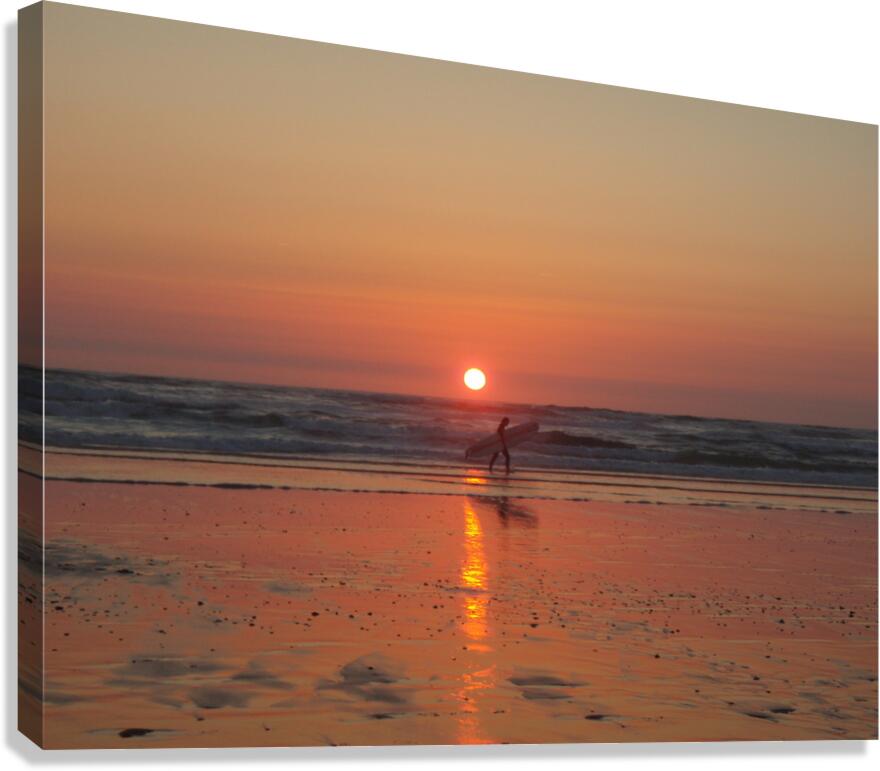 dream surf Canvas Print