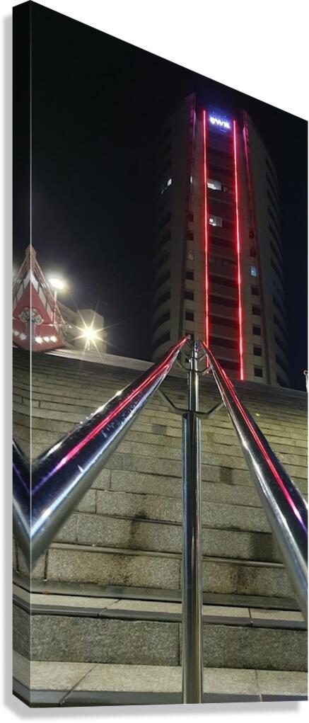 red line Canvas Print