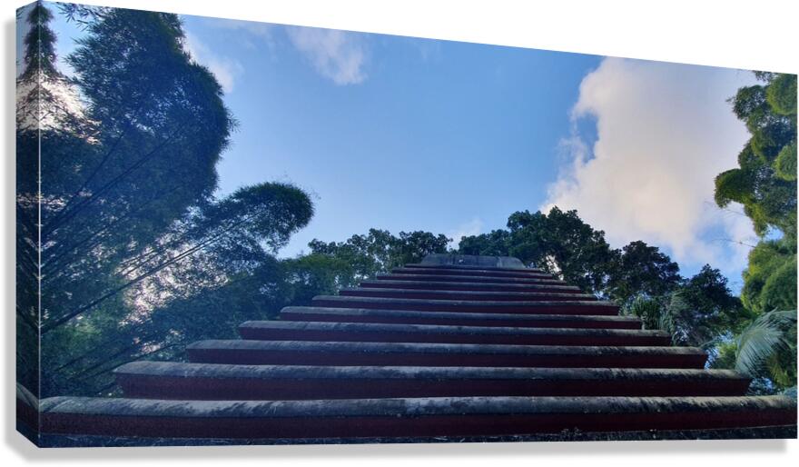 lost pyramid Canvas Print