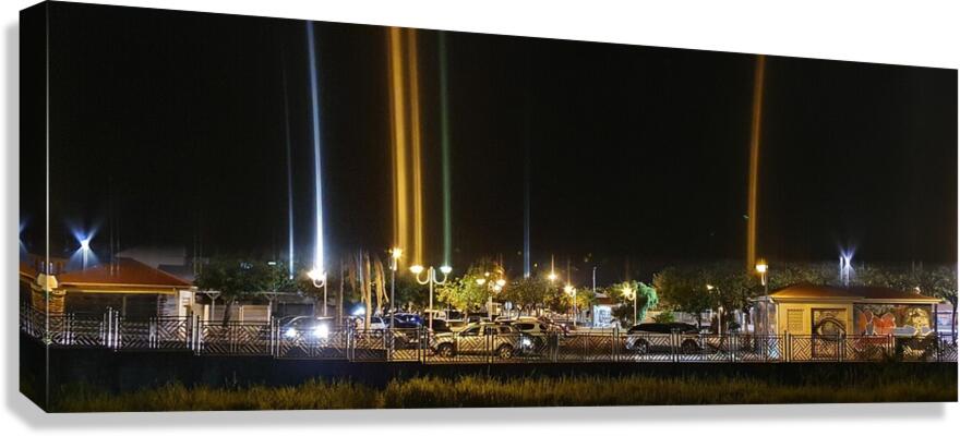 heavenly lights Canvas Print