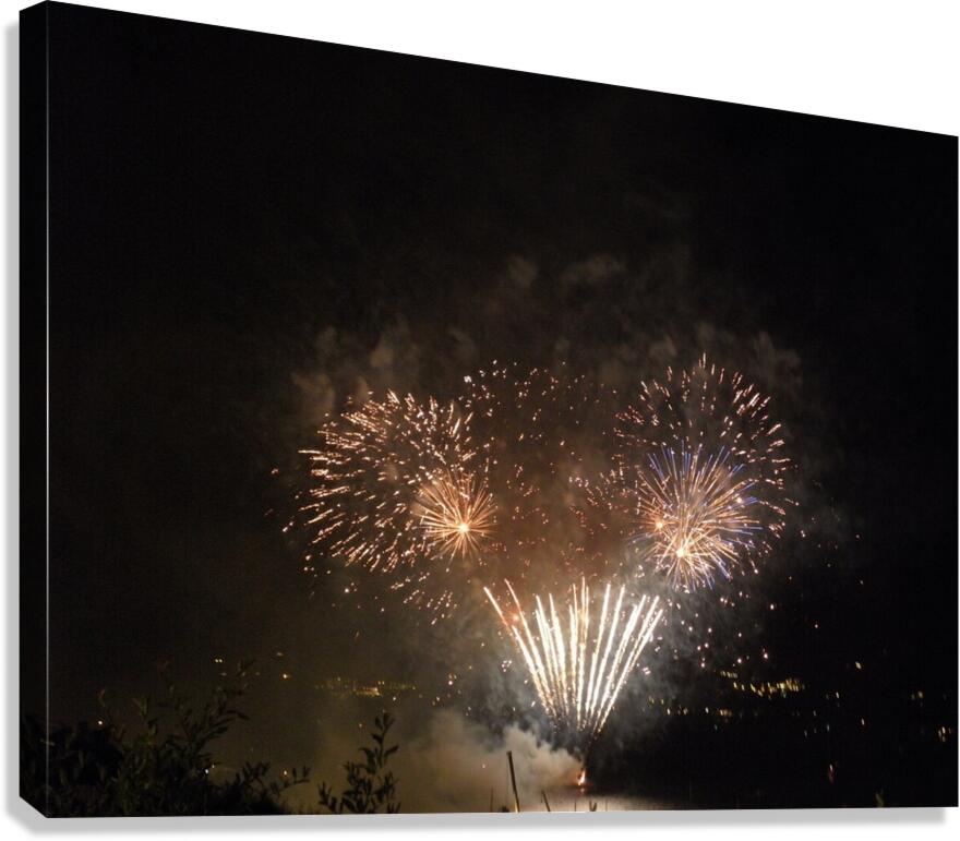 eruption Canvas Print
