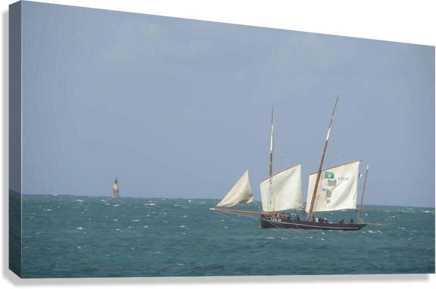 sail under full sail Canvas Print