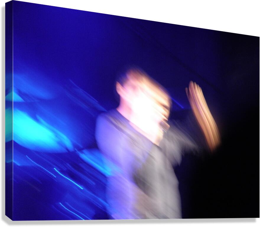 the singer Canvas Print