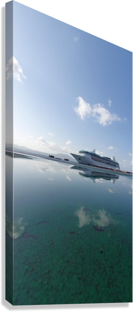 docking Canvas Print