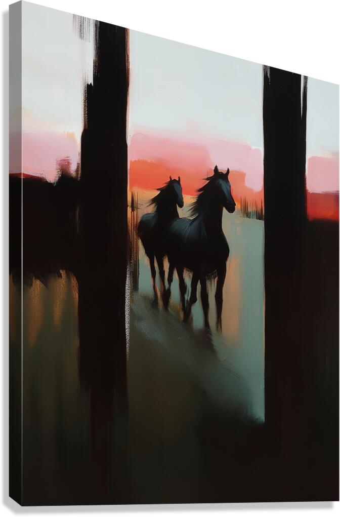 Stables Canvas Print
