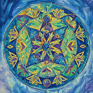 ArtXcl1012 mandala flores