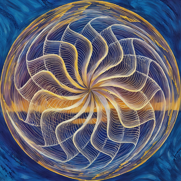 ArtXcl 1009 Mandala ornament Print