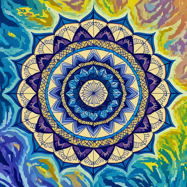 ArtXcl 1013 mandala Print