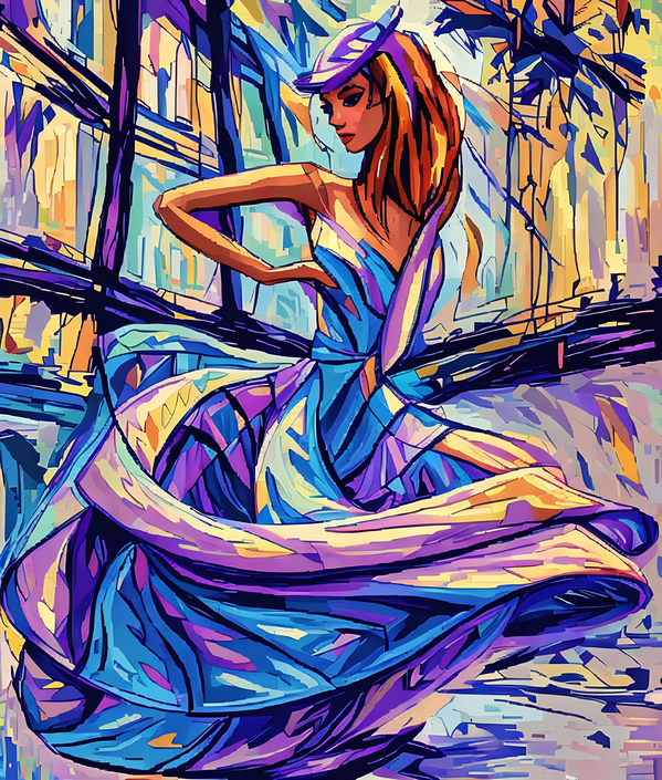 ArtXcl 040 Fashion Illustration Print