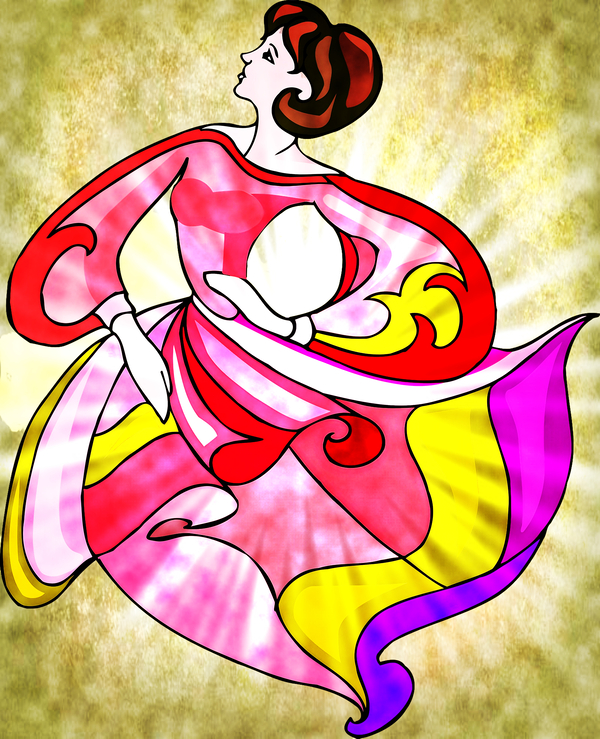 ArtXcl 060 Fashion Illustration Print