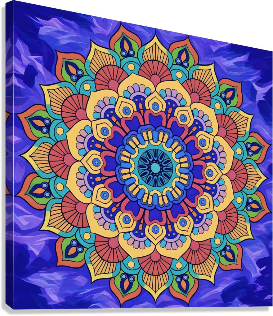 ArtXcl 1016 spiritual mandala Canvas Print